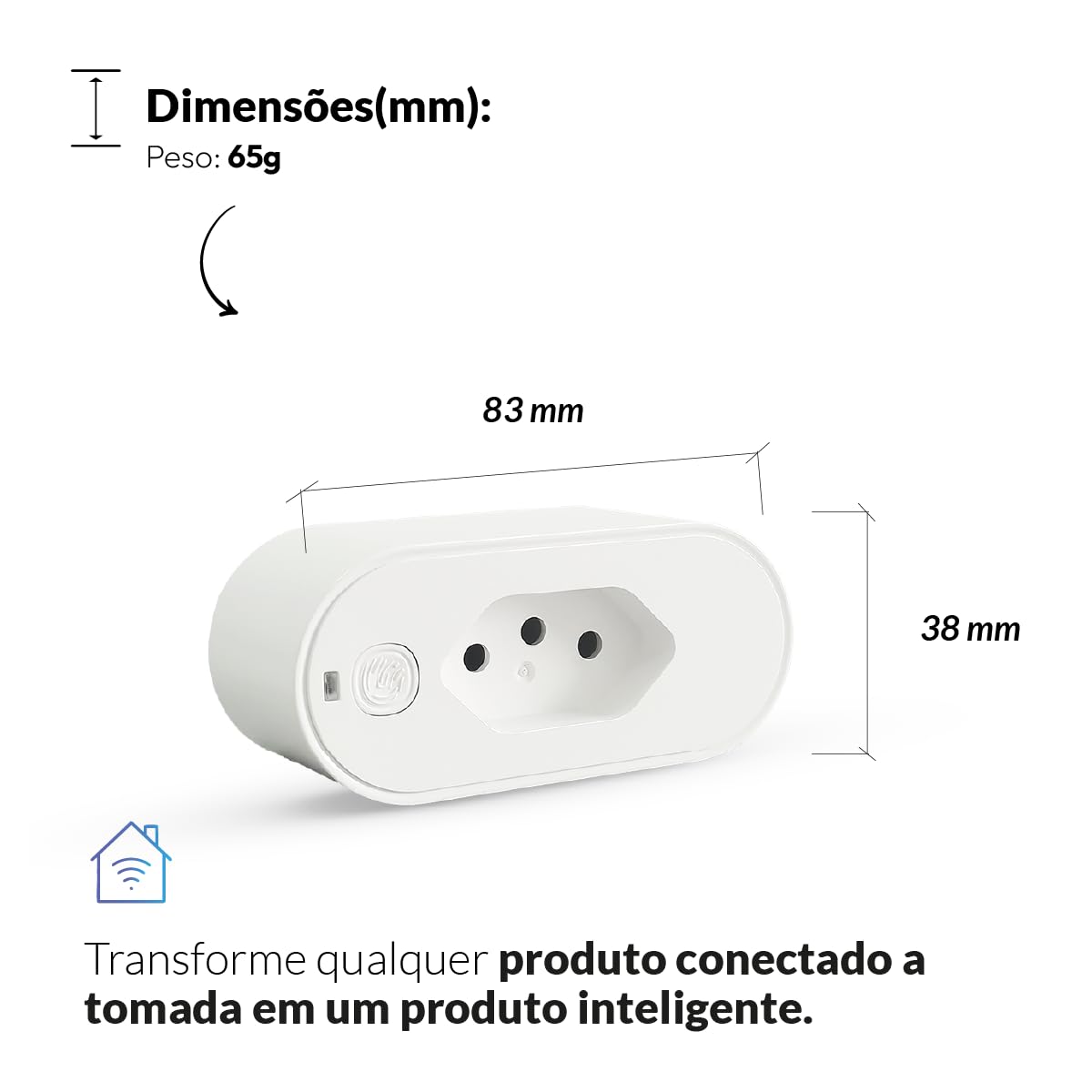 Review Tomada Inteligente Plug Smart Wifi: descubra como facilitar sua rotina com tecnologia 7 5159CFHbV9L. SL1200