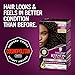 Schwarzkopf Keratin Color Permanent Hair Color, 1.99 Black Purple, 1 Application- Professionally Inspired Permanent Hair Dye, for up to 80% Less Breakage vs Untreated Hair and up to 100% Gray Coverage