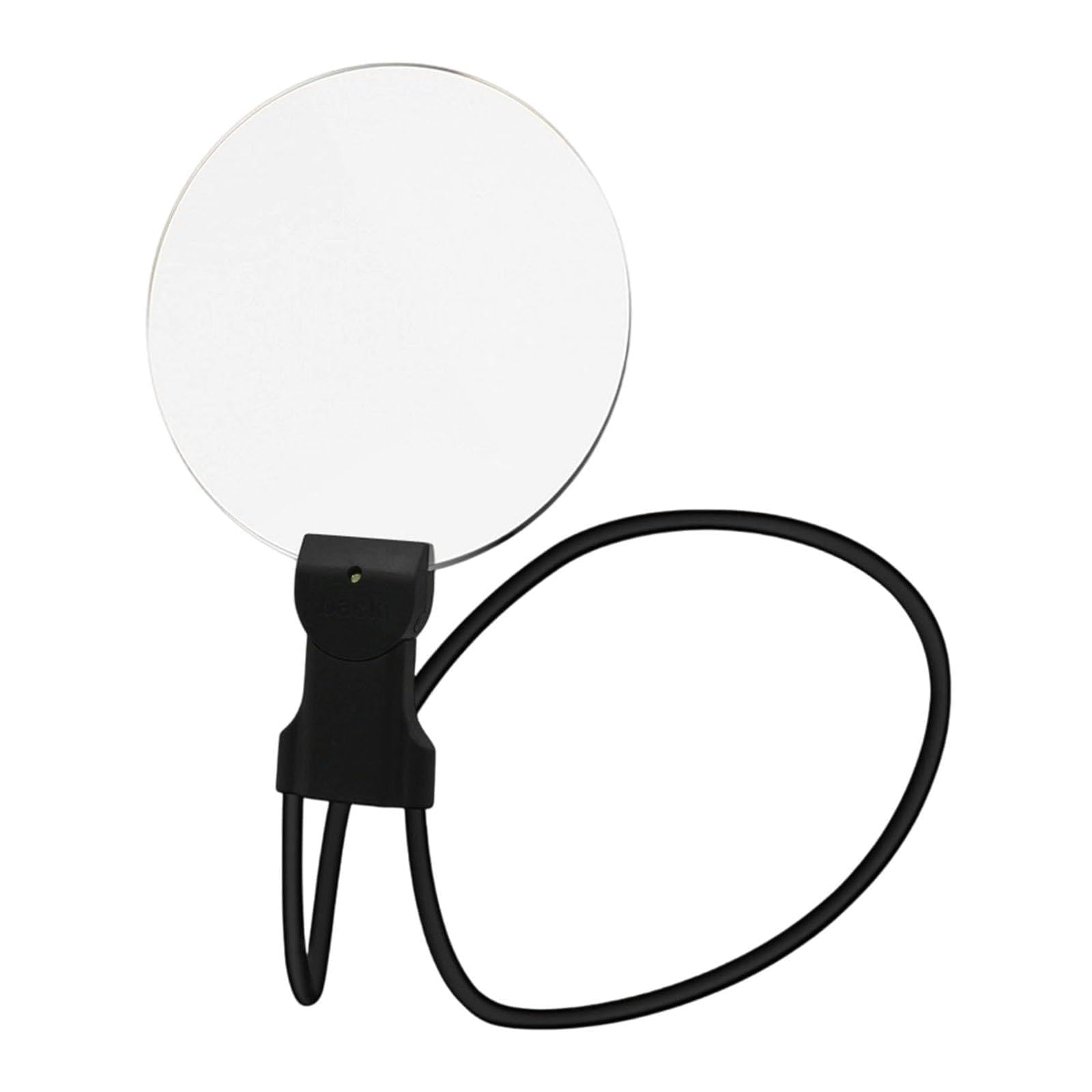 Neck Straps Magnification Glass Illuminates Comfortable Wearable Magnifier for Detailed Work & Hobbies Gift LED Neck Enlarger