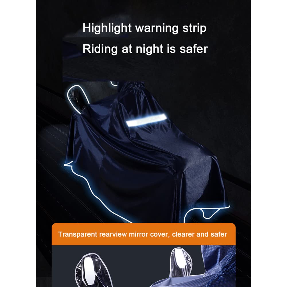 Ponczo dla dorosłych unisex wodoodporne poncho przeciwdeszczowe rower na zewnątrz Ebike motocykl skuter kurtka rowerowa płaszcz przeciwdeszczowy peleryna osłona przeciwdeszczowa