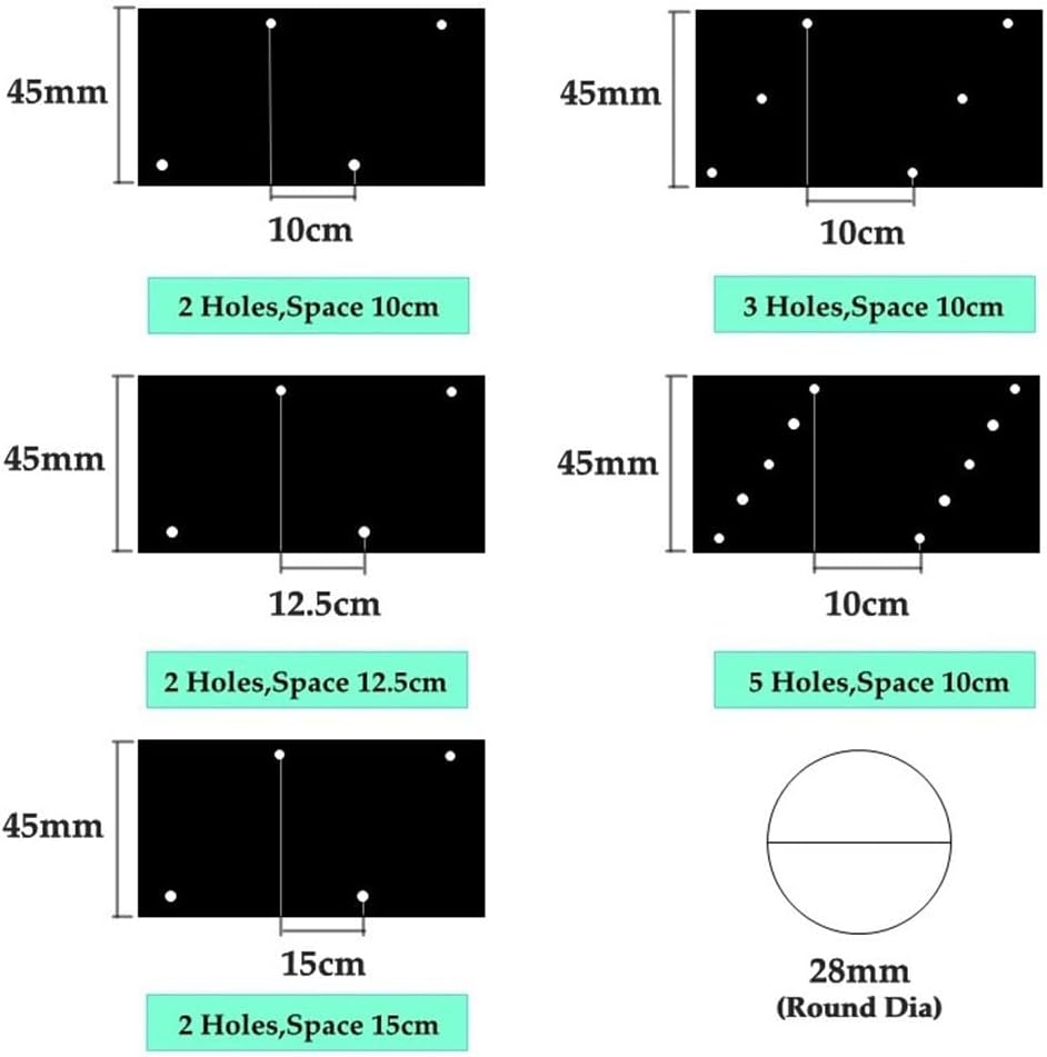 20-50M 1" PE Irrigation Tape (28mm) - Multi-Hole 2/3/5 Outlet Drip Tubing for Greenhouse/Farm, Heavy-Duty Leakproof Watering System(2 Holes Space 10cm,50m)