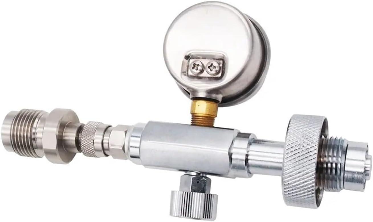 Scuba Diving Tank Air Transfer DIN To Fitting Adapter Adaptor For Filling Charging 24'' Hose 232 300Bar(1 Kit with hose)