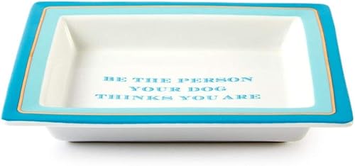 Miniatura 3 de Two's Company Be The Person Your Dog Thinks You Are - Bandeja de escritorio en caja de regalo