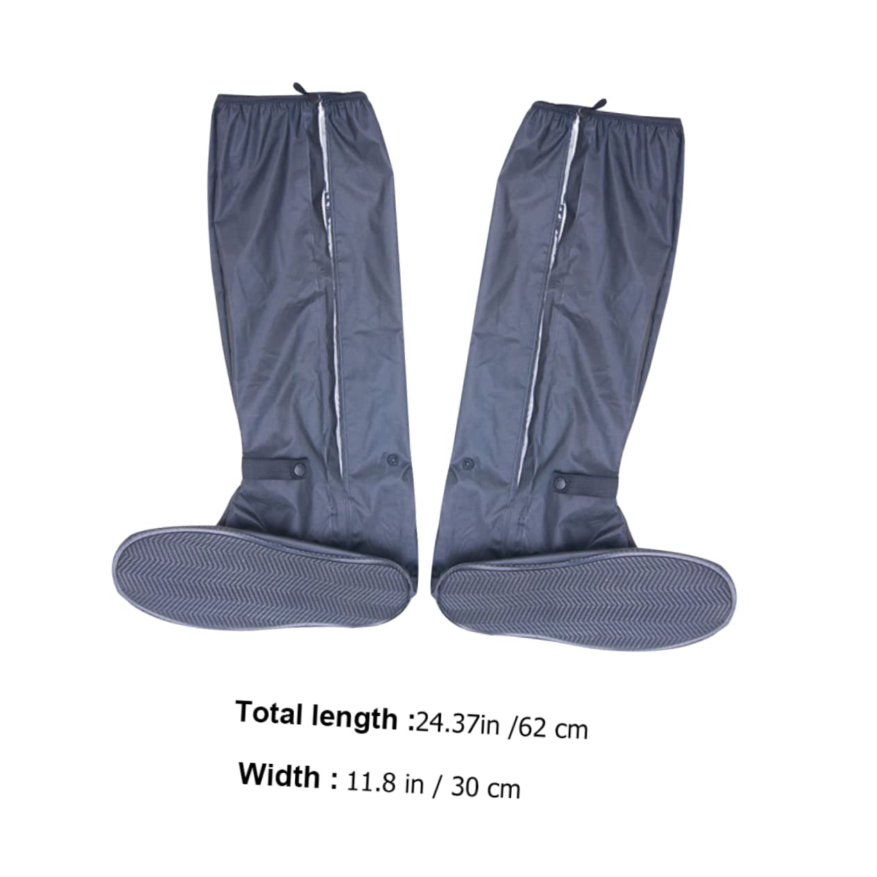 Didiseaon Botas De Impermeables Cubrezapatos Antideslizantes y Reutilizables para Ciclismo Condiciones Húmedas Protector De Calzado