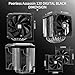 Thermalright Peerless Assassin 120 Digital Black CPU Air Cooler, Digital Screen Top Cover,6 Heatpipes Computer CPU Cooler, for AM4/AM5,Intel LGA1700/1851/1150/1151/1200, PC Cooler-Black
