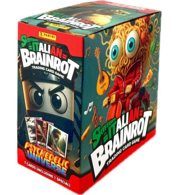 Allan's Brainrot トレーディングカード 24パック Amazon.co.jp: Skifidol イタリアブレインロットトレーディングカード