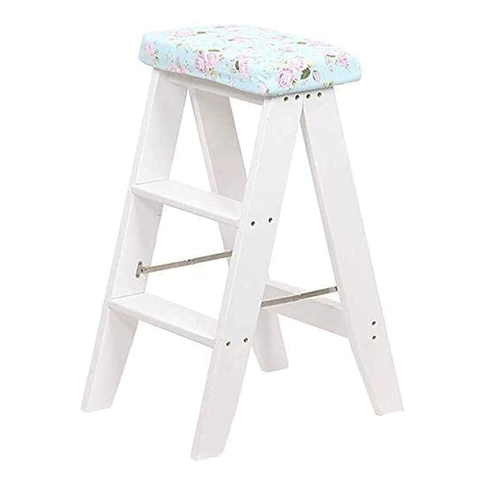 Taburete de escalada plegable de madera de 3 escalones DASHADAO