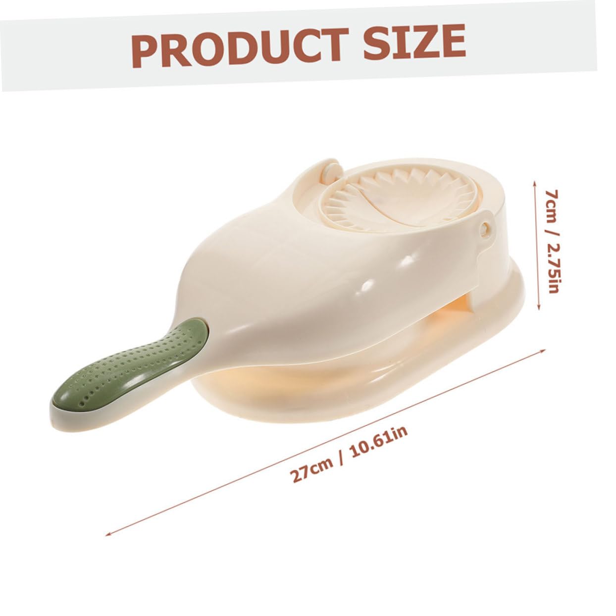 OKUMEYR Dumpling Maker Kit Small Dumpling Presser Easy to Use for Making Wrappers Great Kitchen Gadget