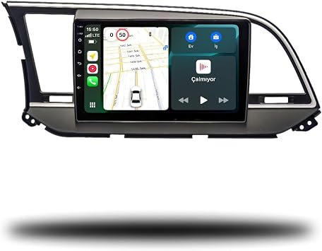 MarTechno Android Multimedya 4GB RAM 32GB Haf za Hyundai Elantra 2015-2018 ile uyumlu