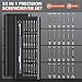 JOREST 52-IN-1 Precision Screwdriver Set, Mini Repair Tool Kit with Torx for Macbook, Computer, Laptop, iPhone, PS5, Xbox, Switch, Glasses, Watch, Ring Doorbell, Electronic, Small Gift Gadget for Men