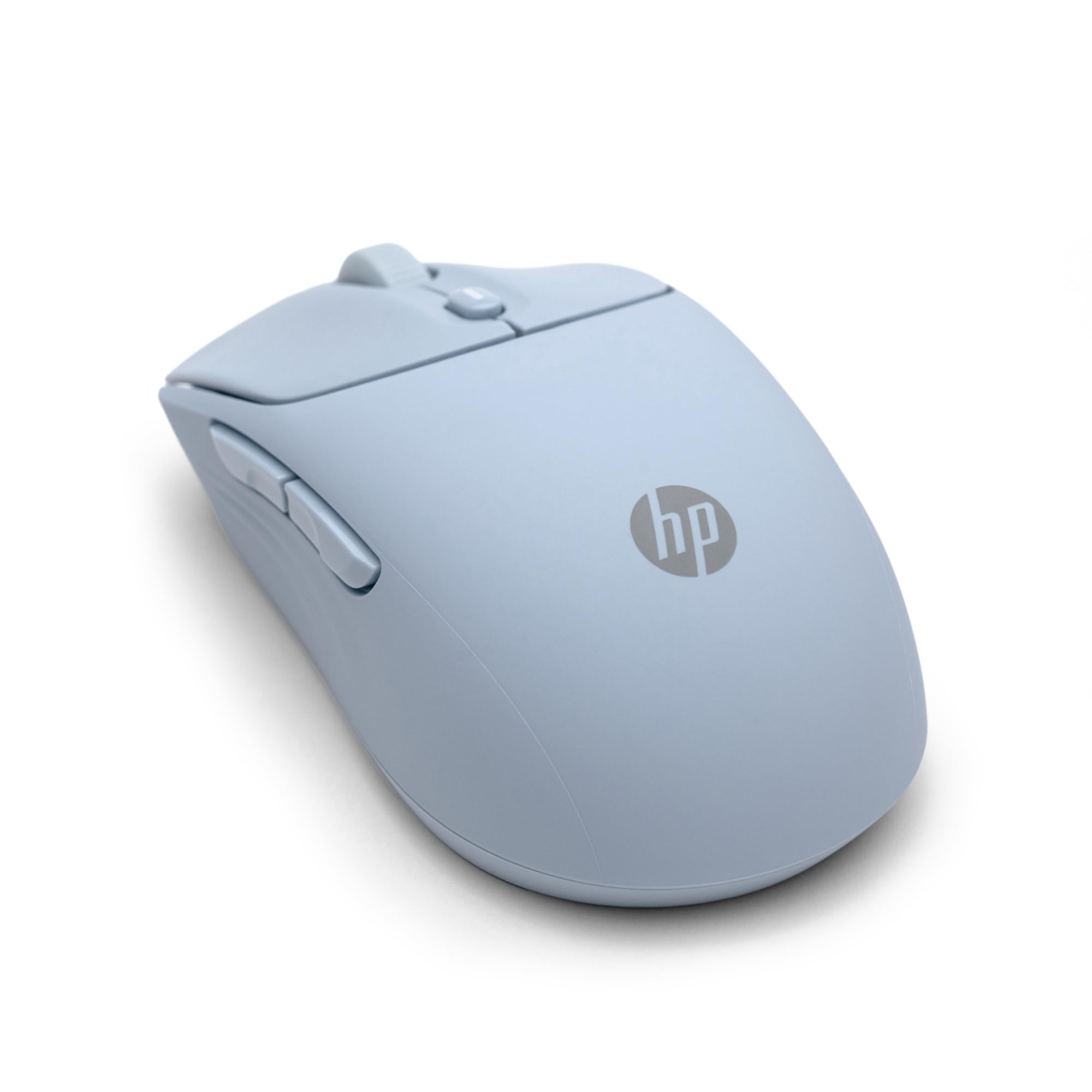 HP 400 Ratón inalámbrico Dual - Bluetooth y USB 2.4GHz, batería de 24 Meses, clics silenciosos, Tacto Suave, Azul
