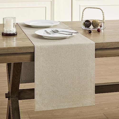 ZeeMart Basic Linen Style Table Runner, 14 x...