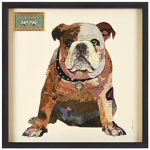 Empire Art Direct Men's Best Bully Dimensional Collage Framed Graphic