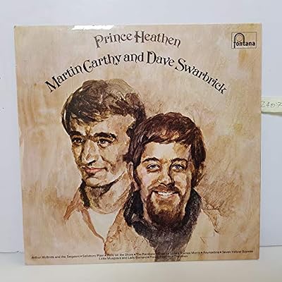 MARTIN CARTHY AND DAVE SWARBRICK - prince heathen STL 5529 000 12" LP.