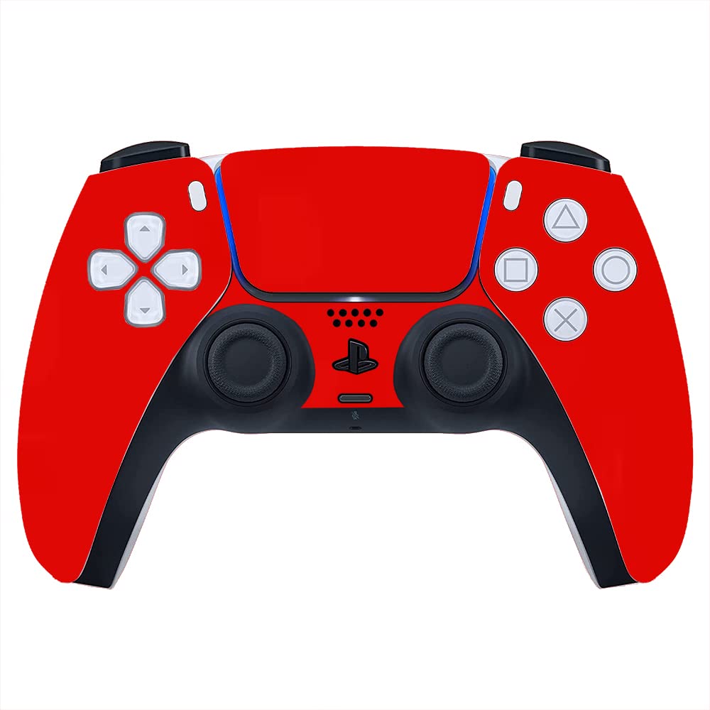 GADGETSWRAP Premium Material Skin Sticker Decal Compatible with PS5 Controller - Red Glossy (B0B1HRBKKF) Amazon Price History, Amazon Price Tracker