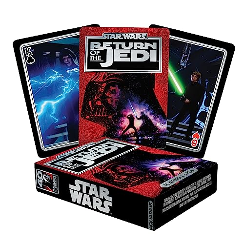 Aquarius Star Wars Return of The Jedi Playing Cards – Star Wars Themed Deck of Cards for Your Favorite Card Games - Officially Licensed Star Wars Merchandise & Collectibles -  52900
