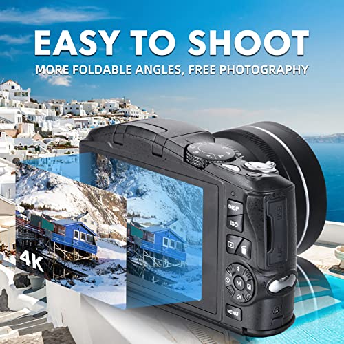 image for NBD Digital Camera for Photography and Video, 4K 48MP Vlogging Camera 