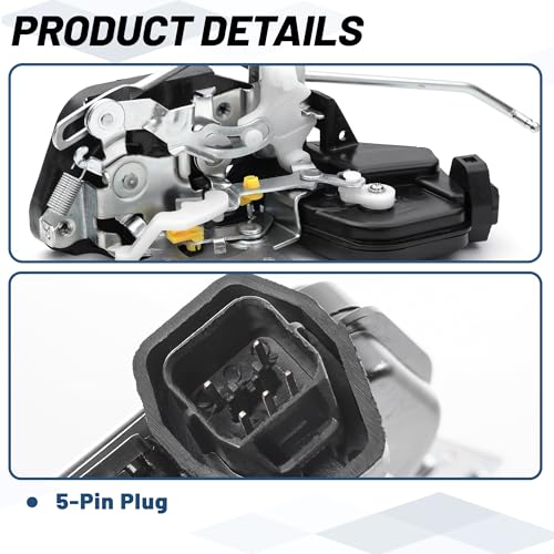 Image of KELOKE Door Latch Lock Actuator Compatible with Kia Sportage 2005 2006 2007 2008 2009 2010, Sport Utility - Front Left Driver Side, Replace# 81311-1F020 937-124