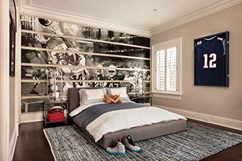 image for IHEIPYE Jersey Display Frame Case Lockable, Large Sport Jersey Shadow 