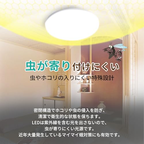tentenled 超薄型 LED シーリングライト 小型 100W相当 10W 6畳 2000lm TEN-CL-150MM の商品画像 9