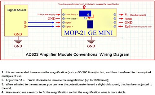 Lm Yn Millivolt Voltage Amplifier Module Ad623 Ad620 Instrumentation Amplifier Module Microvolt Voltage Amplifier Module #TOP1