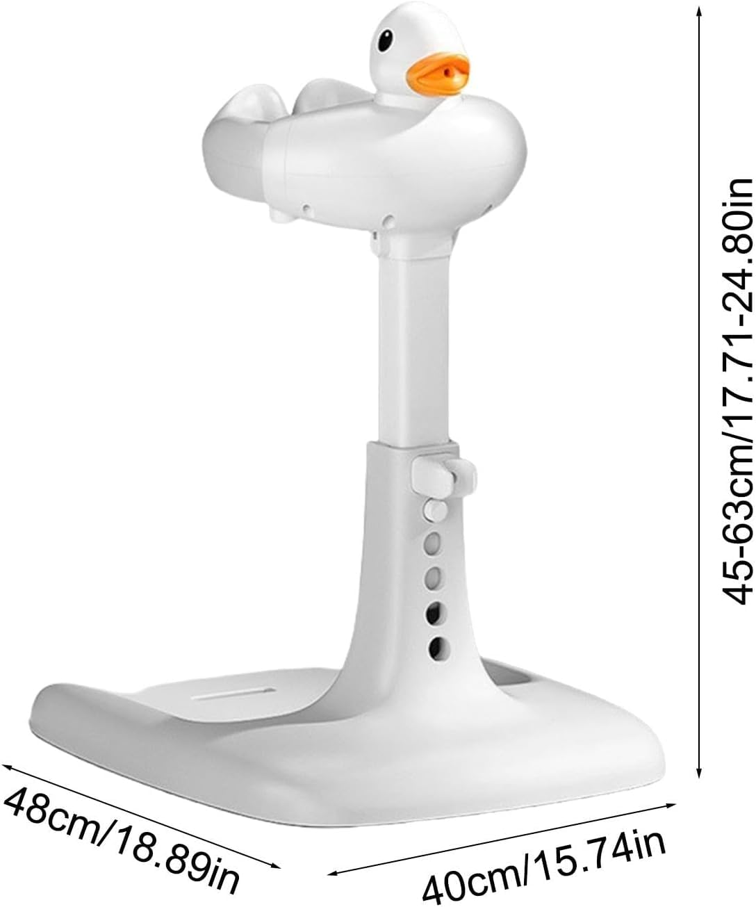 Calyrex Adjustable Baby Shower Stand, Baby Bath Stan, Free Standing Baby Shower Stan with Adjustable Height and Safety Handle, Foldable Compact Bathtub with Stan for Babies 6-36, - Image 2 thumbnail