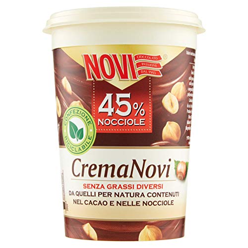BARATTOLO DI CREMA SPALMABILE AL CIOCCOLATO CON NOCCIOLE 45%, 350 GR