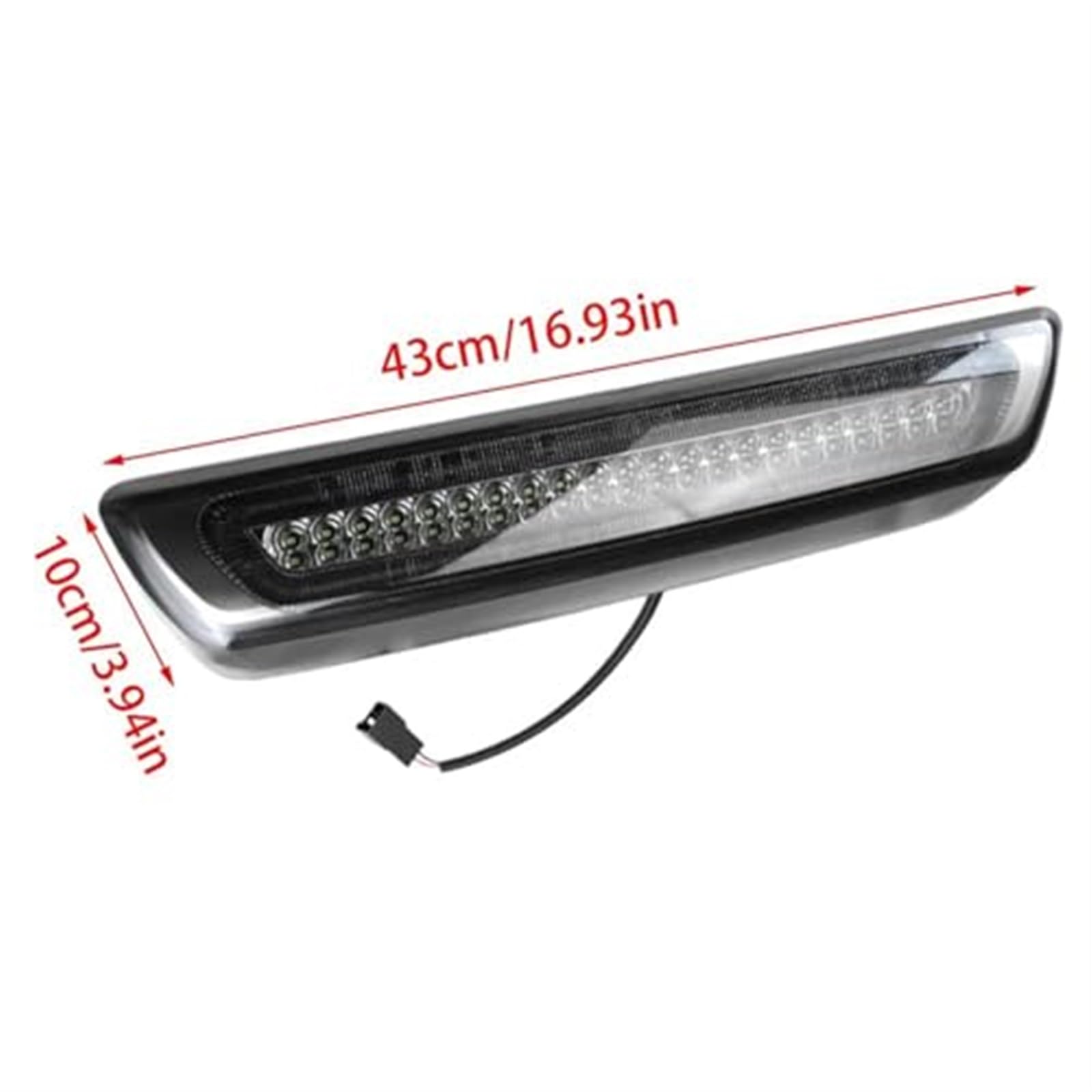 Luces de freno LED de tercera fila, luz de freno trasera de montaje alto for Toyota, Tundra y XK50 2007-2021, luz de freno estroboscópica roja, luces de carga traseras
