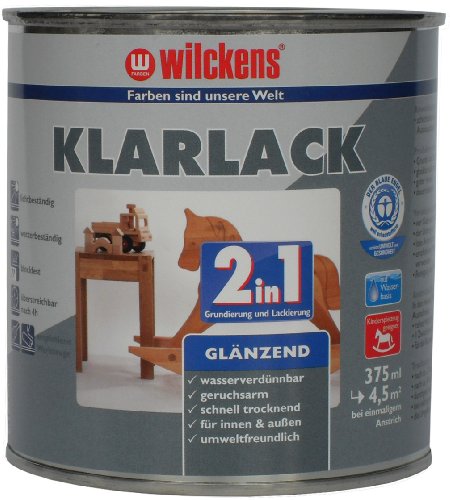 Wilckens 2in1 Klarlack glänzend, 375 ml, farblos