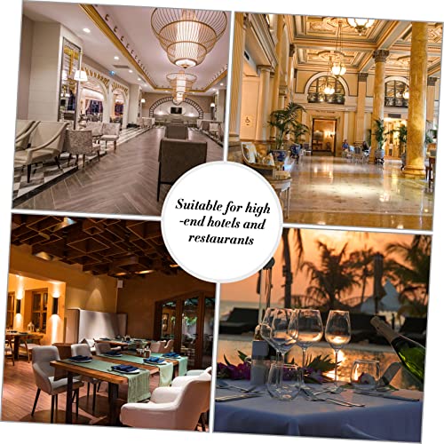 NOLITOY 6 Pçs Porta-Guardanapos Para Mesas Decorações De Casamento Preto Adornos Para Mesa De Anéis