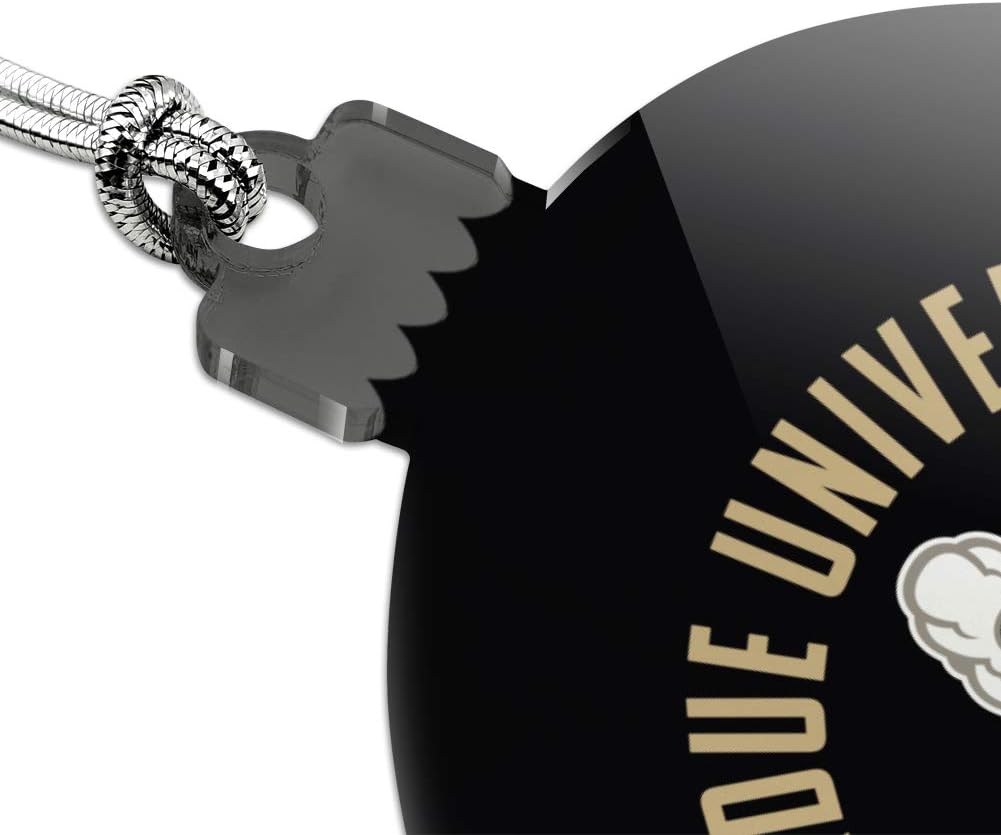 GRAPHICS & MORE Purdue Boilermakers Acrylic Christmas Tree Holiday Ornament - Image 2