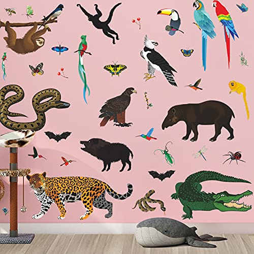 Vinilos Decorativos Animales Selva para Pared miniatura 5