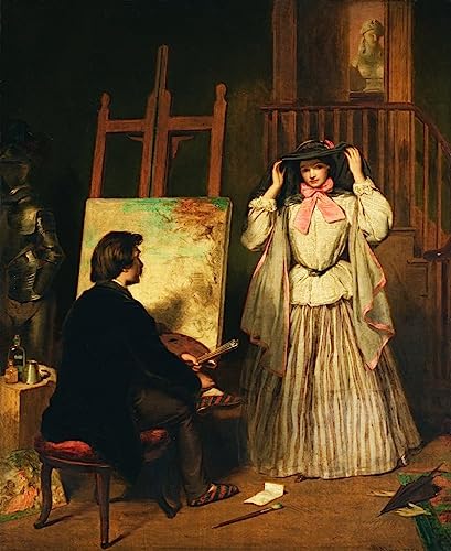 Posters et art pour décoration chambre William Powell Frith tableau vintage