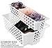 Organize Your Home Long Slide-It Baskets, 3 Pack, Stacking and Sliding Modular Storage, Great Organizing Bins for Pantry, Closet, Bedroom, Office, and all Storage, 21” x 6.3” x 4.4”