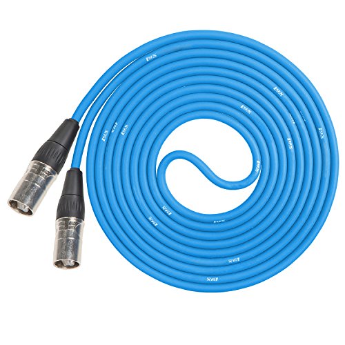Black Friday - 60% OFF LyxPro CAT6 Shielded Ethercon RJ45 Cable - 50' Feet Blue