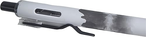 Miniatura 4 de Fengtaiyuan GRB05P6 - Bolígrafo neutro de prensa silenciosa, tinta negra, cabeza de bala de 0.020 in, escritura suave, 6 unidades (Black05P6)