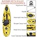 Brooklyn 10.5 Pro Single Pedal Kayak (PK11) (Yellow)