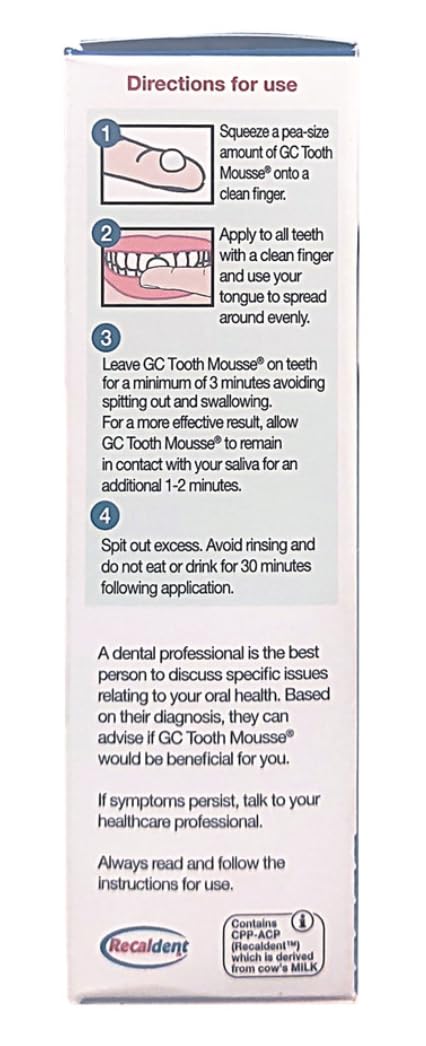 GC Tooth Mousse Mint Flavour - Triple pack by GC