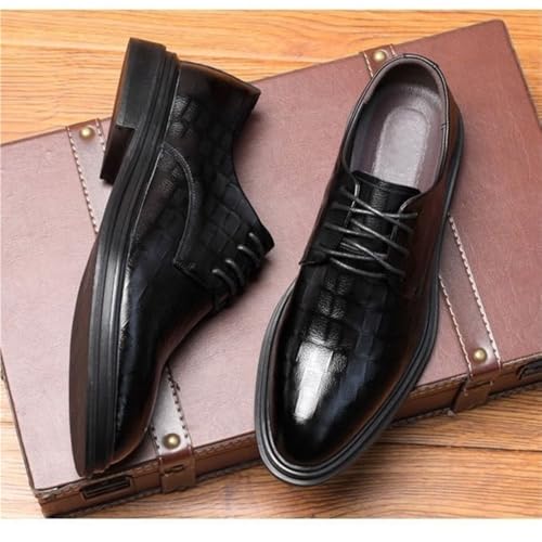 Men's Lace up Derby Dress Shoes Comfortable Soft Sole Cushioned Business Formal Office Walking Work Footwear3