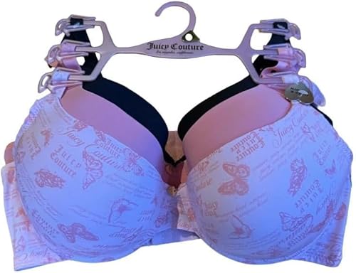 Juicy Couture 3-Pack Sleek & Smooth Bra Size 36D