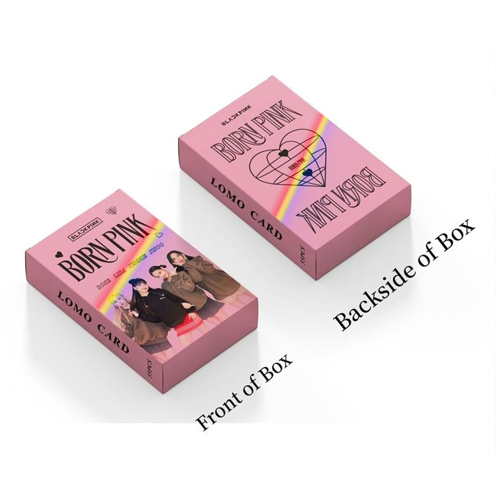 Amazon.com: Funwaretech Black Pink Born Pink Laser Photocards 55