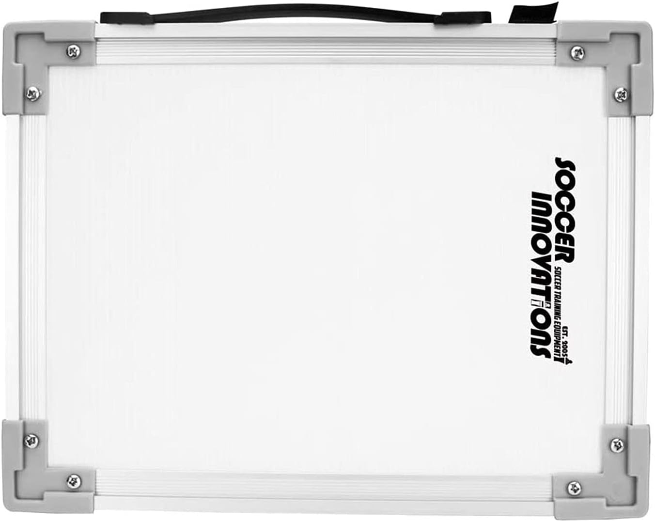 Soccer Innovations Hinged Magnetic Tactic Coaching Board, Extremely Portable Dry Erase White Board for Soccer Coaches of All Levels to Perform Tactical Analysis.