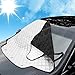 Produktbild VVAP Winter-Frost-Schutz-Windschutzscheibe Schnee- Und Eisbedeckung, Autowindschutzscheibe Schneedecke Mit Magnetleisten, Halten Sie Ihr Fahrzeug Exterieur Eisfrei & Clean