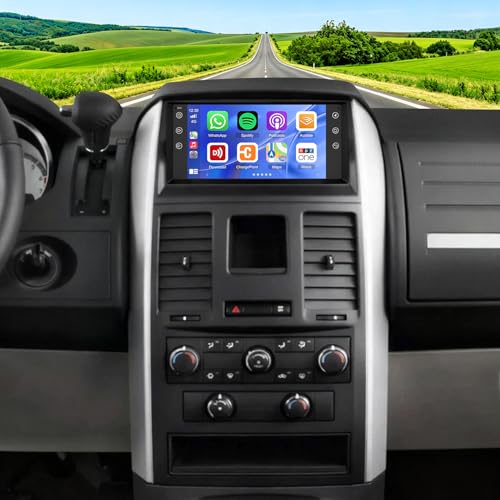 Radio con Pantalla Táctil 7 Pulgadas para Dodge Grand Caravan miniatura 1