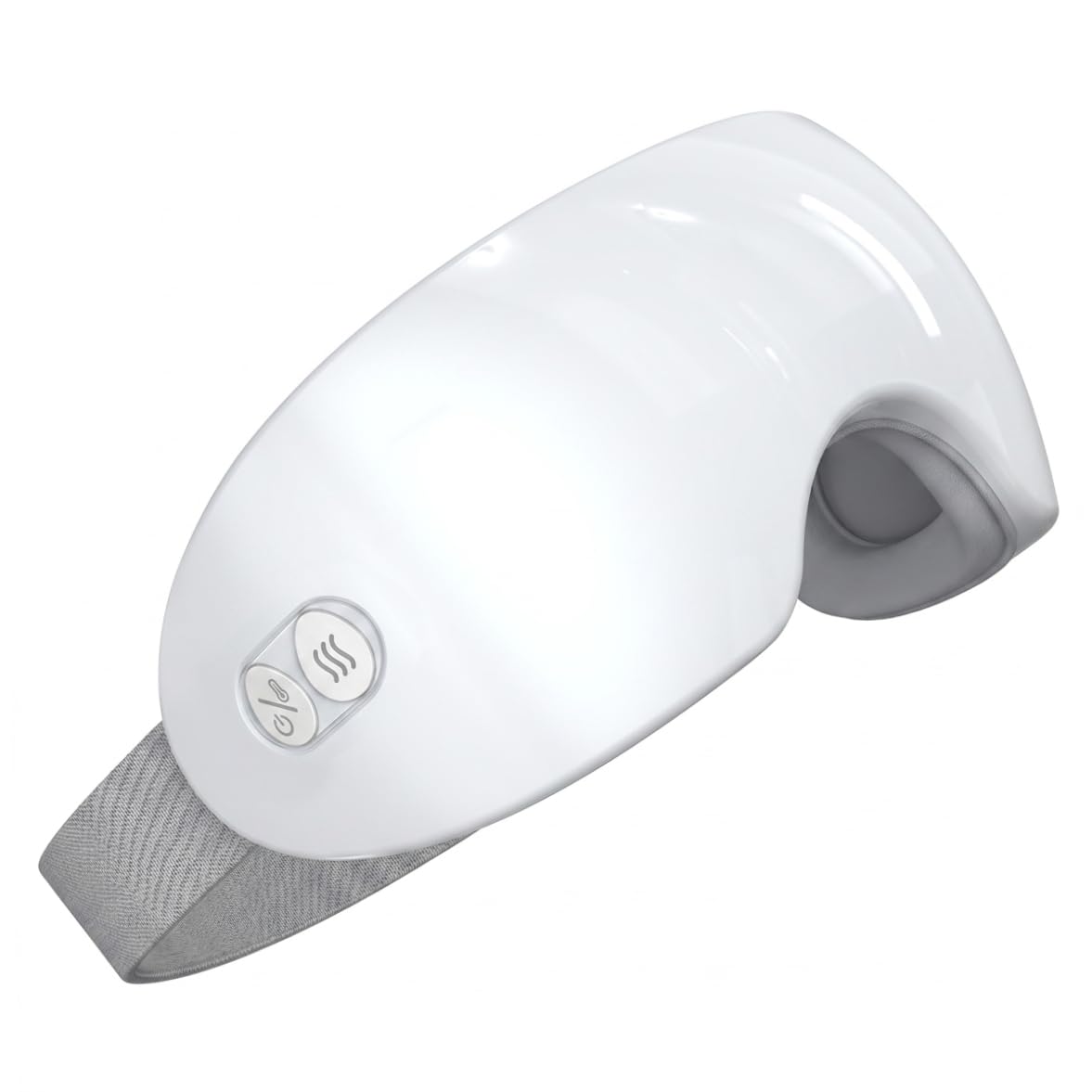 Massaggiatore per occhi riscaldato, maschera per occhi a vapore a 42 ° C per donne e uomini Rilassatore portatile pieghevole con pressione dell'aria intelligente e vibrazione per casa, ufficio, vi