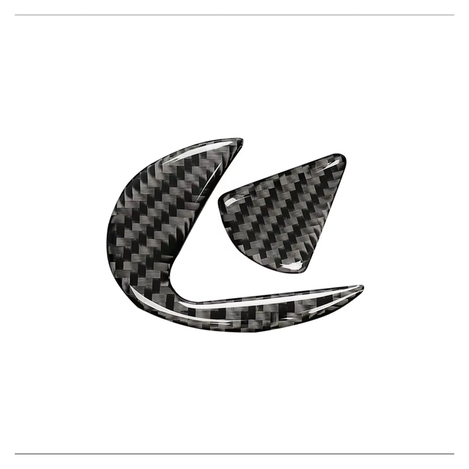 for Lexus IS250 NX200 200t 300h RX300 270 200T 450H ES200 CT Steering Wheel Logo Decorative Sticker Car Interior Cover Trim Car Interior(Style B)