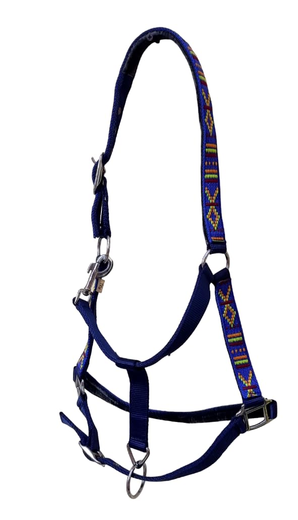 Adjustable Nylon Horse Halter Multicolor Purple Foal Size (B09JN55QS6) Amazon Price History, Amazon Price Tracker