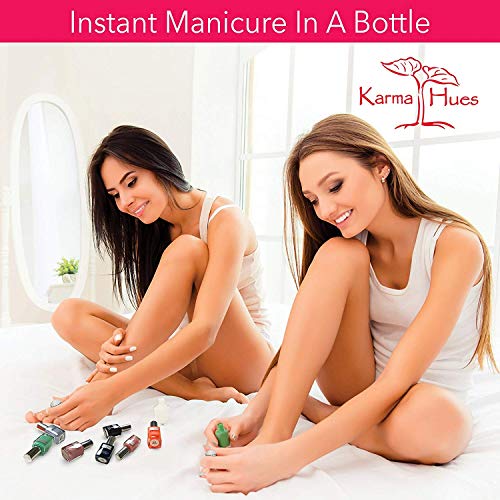Karma Organic Natural Nail Polish-Non-Toxic Nail Art, Vegan And Cruelty-Free Nail Paint (Nausil) #TOP6