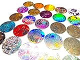 Pokémon 10 Assorted Pokémon Large Gaming Coins - No duplicates - Plastic Metallic Coins