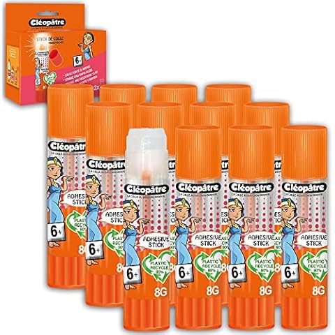 Cléopâtre Bâtons de Colle Transparente 8g Cover